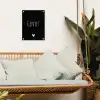 Spreuken - Quotes - Geniet tuinposter los doek klein -sfeer7
