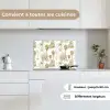 Oerwoud - Abstract - Beige keuken achterwand spatscherm klein 900 -sfeer4_FR