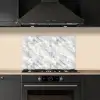 Grijs - Marmer - Gedetailleerd keuken achterwand spatscherm klein 900 -sfeer1
