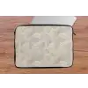 Lijnen - Waaier - Beige laptophoes neopreen klein 279 -tafel