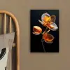 Bloem - Orchidee - Oranje canvas 2cm klein -sfeer3