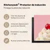 Kers - Slagroom - Roze Inductie beschermer vinyl 3mm middel -zzsfeer2_SP