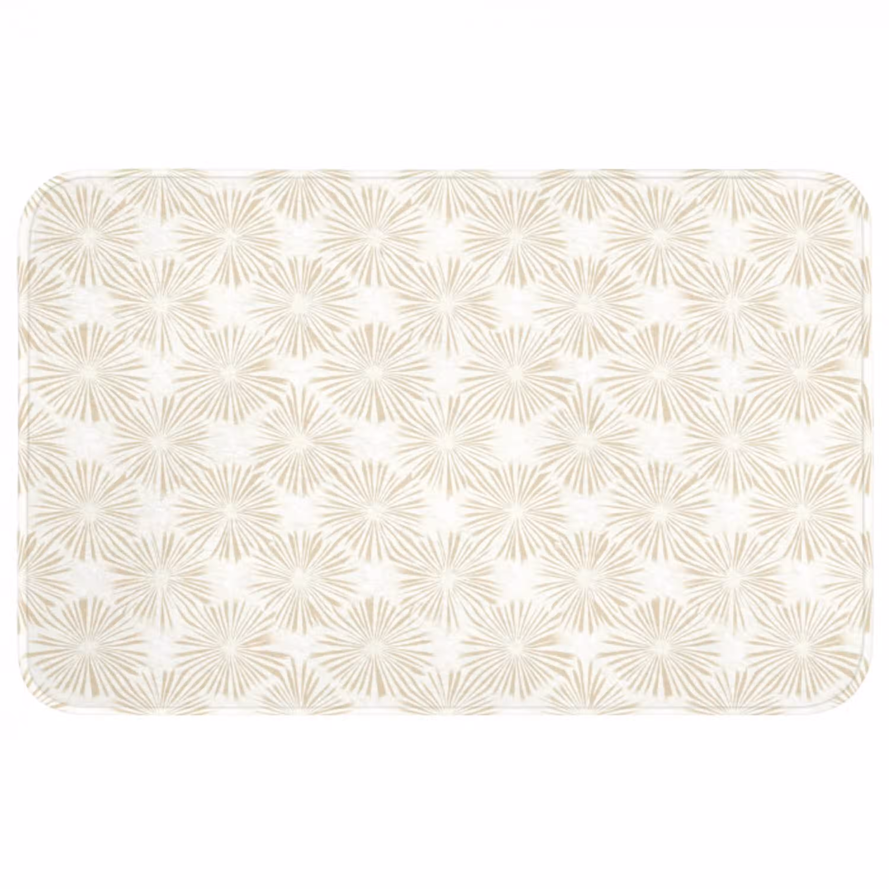 Abstract - Motief - Beige WCmat middel 1009 -3d