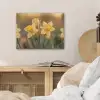 Bloemen - Geel - Wazig PET vilt klein -sfeer3