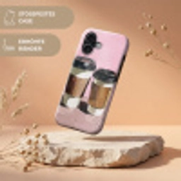 Koffiebekers - Deksel - Verf - Textuur Toughcase MagSafe Apple iPhone 17 klein -USP_RandenV_DE
