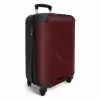 Abstract - Rood gridpatroon NBS - Handbagage koffer - Kinderen Unisex middel -productfoto_3d