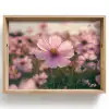 Bloemen - Paars - Wazig Dienblad Rechthoek middel -z3d_shopping