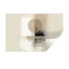 Cirkel - Compositie - Diepte - Beige Muursticker klein -3d