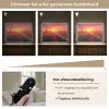 Windmolen - Zonsondergang - Landschap Light Box met batterij (Wandlamp) middel -USP_dimbaarNL