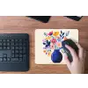 Vaas - Bloemen - Boeket muismat rubber klein -toetsenbord