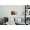Kerst - Kerstballen - Beige - Goud Muursticker klein -slaapkamer