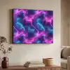 Elektrisch - Neon - Lucht Textielframe - compleet frame klein 947 -sfeer3