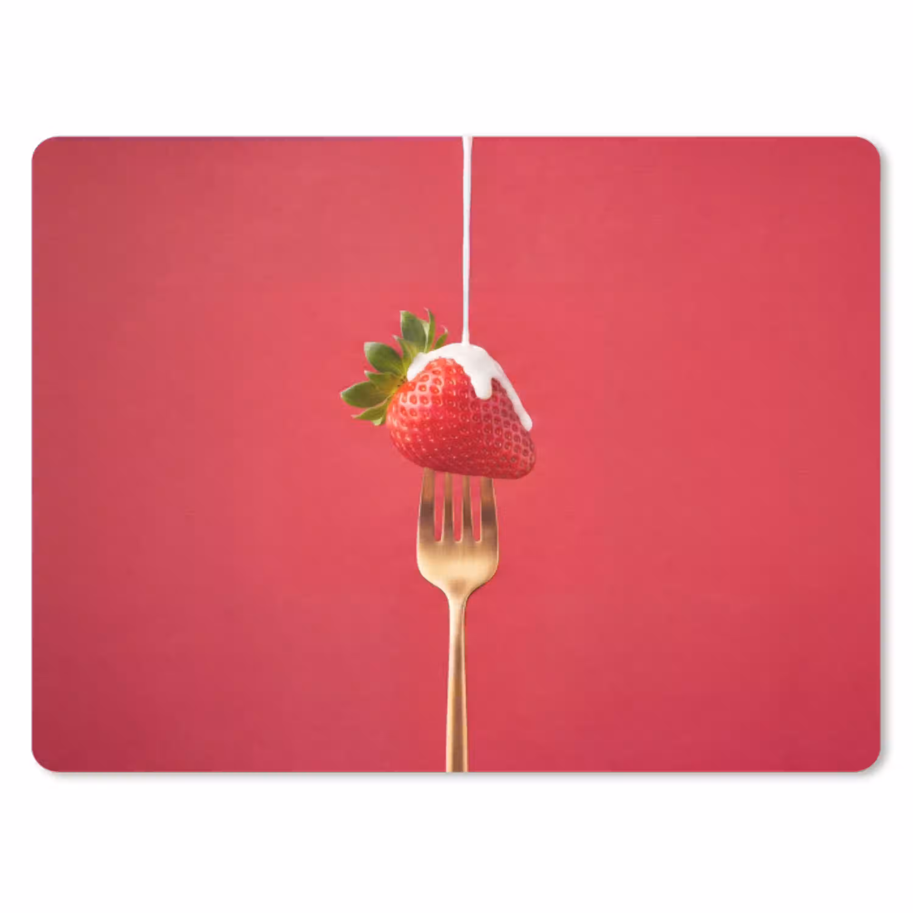 Fruit - Room - Modern muismat rubber klein -3d