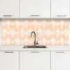 Waaier - Patroon - Perzik keuken achterwand 2 middel 871 -3d