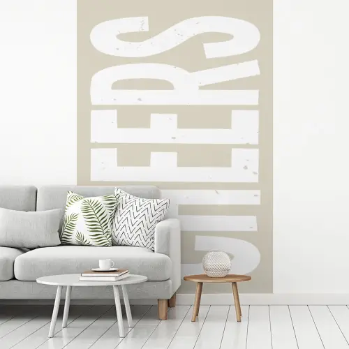 Cheers - Feest - Japandi - Vintage fotobehang vinyl groot -woonkamer