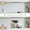 Kust - Klif - Boom - Gebouw keuken achterwand spatscherm klein -voor_na_NL