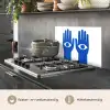 Handen - Twee - Ogen - Blauw keuken achterwand spatscherm klein -usp_NL