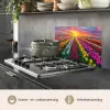 Tulpenveld - Zonsondergang - Kleurrijk keuken achterwand spatscherm klein -usp_NL