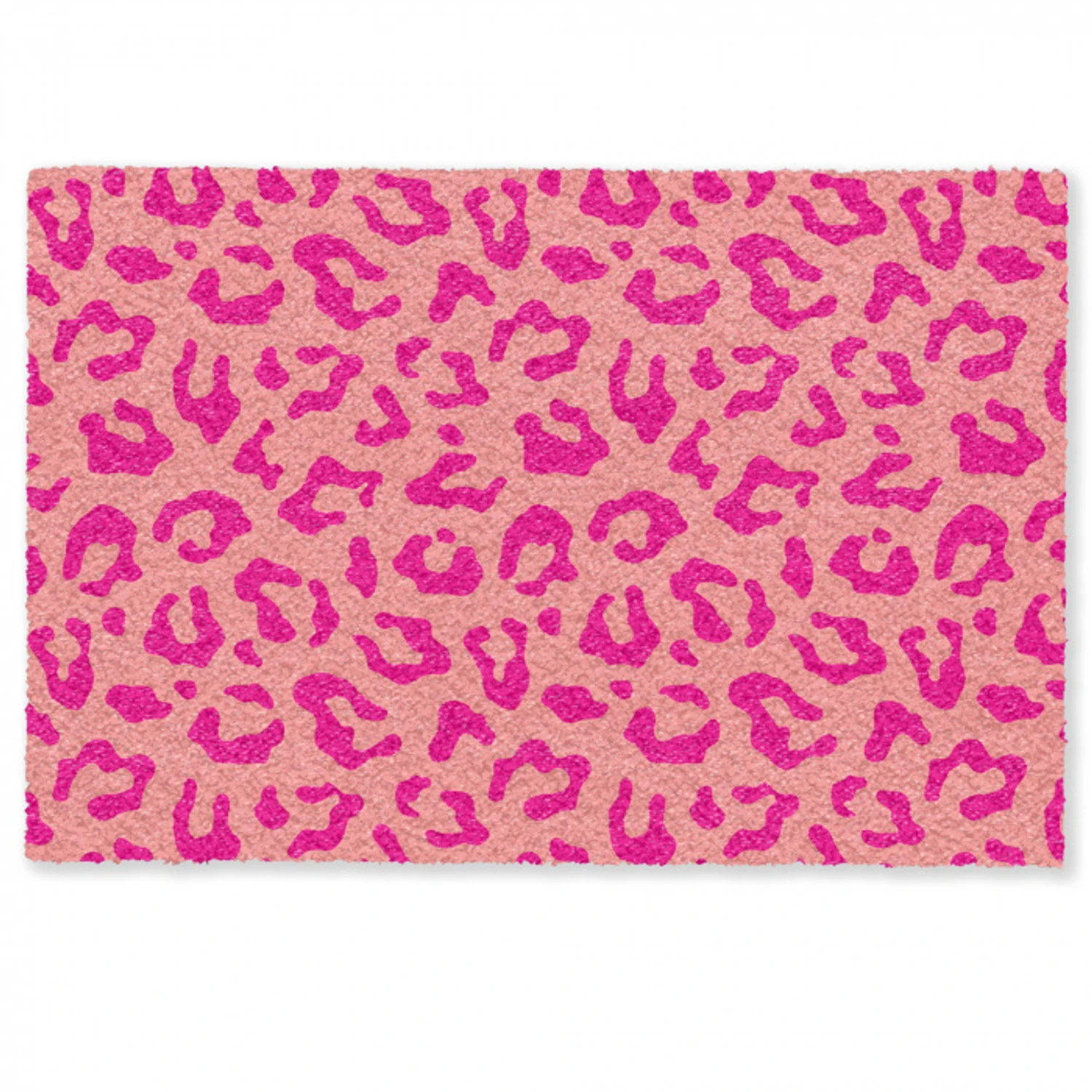 Panterprint - Roze - Dierenprint - Minimalistisch Deurmat klein -zkaufland3d