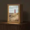 Duinen - Vuurtoren - Rood - Lucht Light Box met kabel (Tafellamp) klein -z3d_website