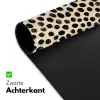 Stippen - Patroon - Zwart Muismat XXL klein 681 -sfeer2