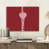 Love - Hart - Rood PET vilt klein -sfeer1