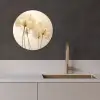 Zonovergoten Paardenbloemen KitchenYeah - Keuken - Wandcirkel Forex klein -sfeer1