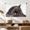 Portret - Paard - Elegant Wandkleed katoen middel -sfeer5