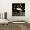 Cappuccino - Kop - Bonen - Bruin aluminium wit klein -sfeer1