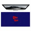 Yes fun - Rood - Blauw - Stippen Muismat XXL klein -zzz3d