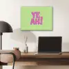 Groen - Neon - Quote PET vilt klein -sfeer5