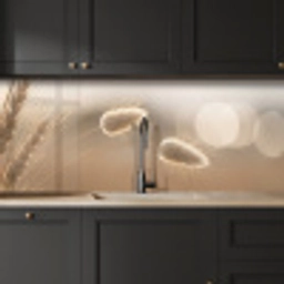 Hazestaartgras - Graanharen - Zonlicht keuken achterwand 2 middel -sfeer1