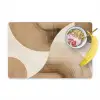 Retro - Geometrische lagen - Aardetinten Placemat vinyl groot -zzzproduct_Kitchenyeah-website