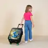 Branco Brontosaurus Kinderkoffer - Zwart klein -sfeer1