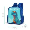 Dino - Zonnebril - Blauw Kinderrugzak - Blauw middel -productfoto_formaten