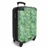 Palm bladeren patroon kleurrijk NBS - Handbagage koffer - Volwassenen Unisex middel -productfoto_3d
