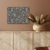 Terrazzo -  Patroon - Grijs PET vilt klein 837 -sfeer4