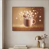 Chocomelk - Drinken - Warm - Bruin Textielframe - compleet frame klein -sfeer2