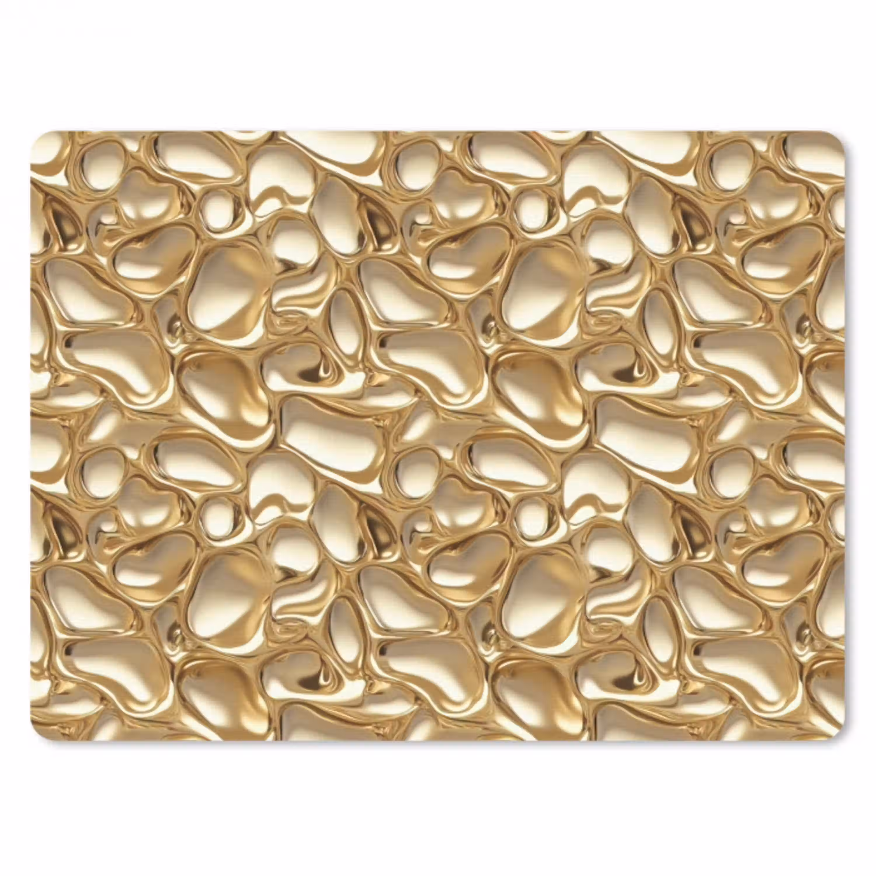 Abstract - Modern - Goud muismat rubber klein 262 -3d