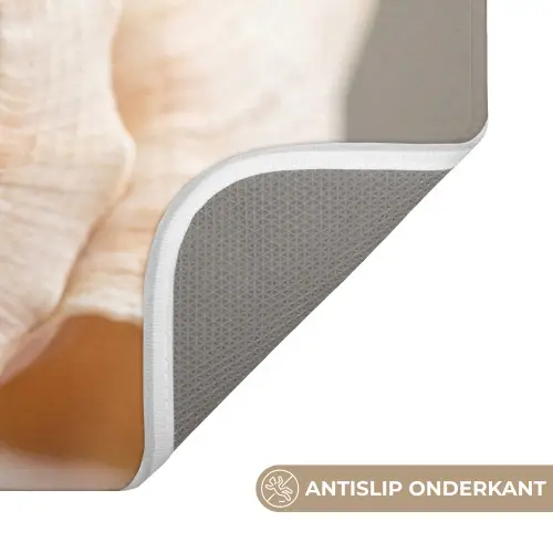 Schelp - Detail - Beige WCmat klein -USP_AntislipNL