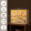 Bloemen - Veld - Geel Light Box met batterij (Wandlamp) middel -USP_websiteoverzichtNL