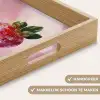 Disco - Fruit - Glitter - Strawberry Dienblad Rechthoek middel -USP_HandgreepNL