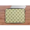 Klassiek - Waaier - Groen laptophoes neopreen klein 279 -tafel