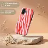Zebraprint - Roze - Rood - Dierenprint Toughcase MagSafe Apple iPhone 17 klein -USP_RandenV_NL
