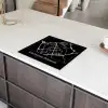 Stadskaart - Kaart - Amsterdam-Zuidoost - Plattegrond Inductie beschermer vinyl 3mm middel -sfeer8