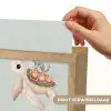 Zeeschildpad - Onderwaterwereld - Pastel Light Box met kabel (Kinderlampje) klein -USP_websiteprintNL