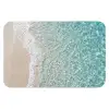 Kust - Zand - Blauw Badmat klein -3d