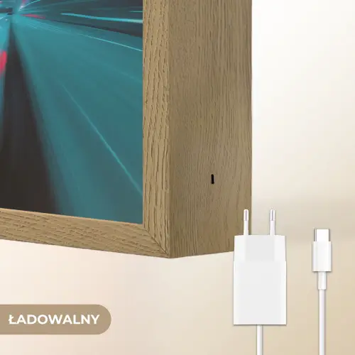 Raceauto - Rood - Snelheid Light Box met batterij (Wandlamp kind) middel -USP_websiteoplaadbaarNL