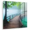 Brug - Water - Rivier - Bos plexiglas 5mm klein -zzzproduct_nieuw