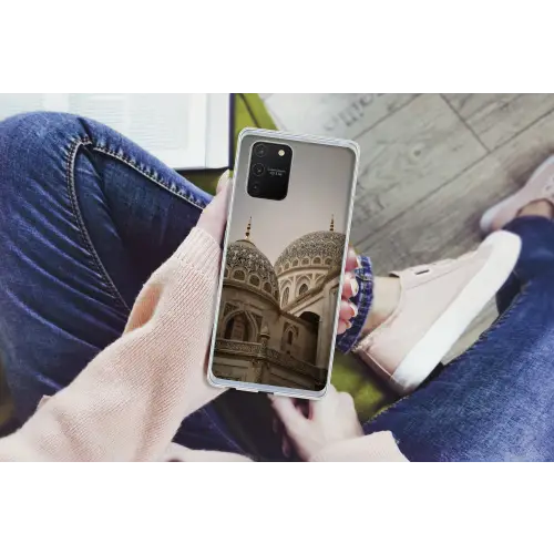Mozaïekkoepels - Gouden spitsen - Islamitisch Telefoonhoesje Samsung Galaxy S10 Lite klein -handS10Lite